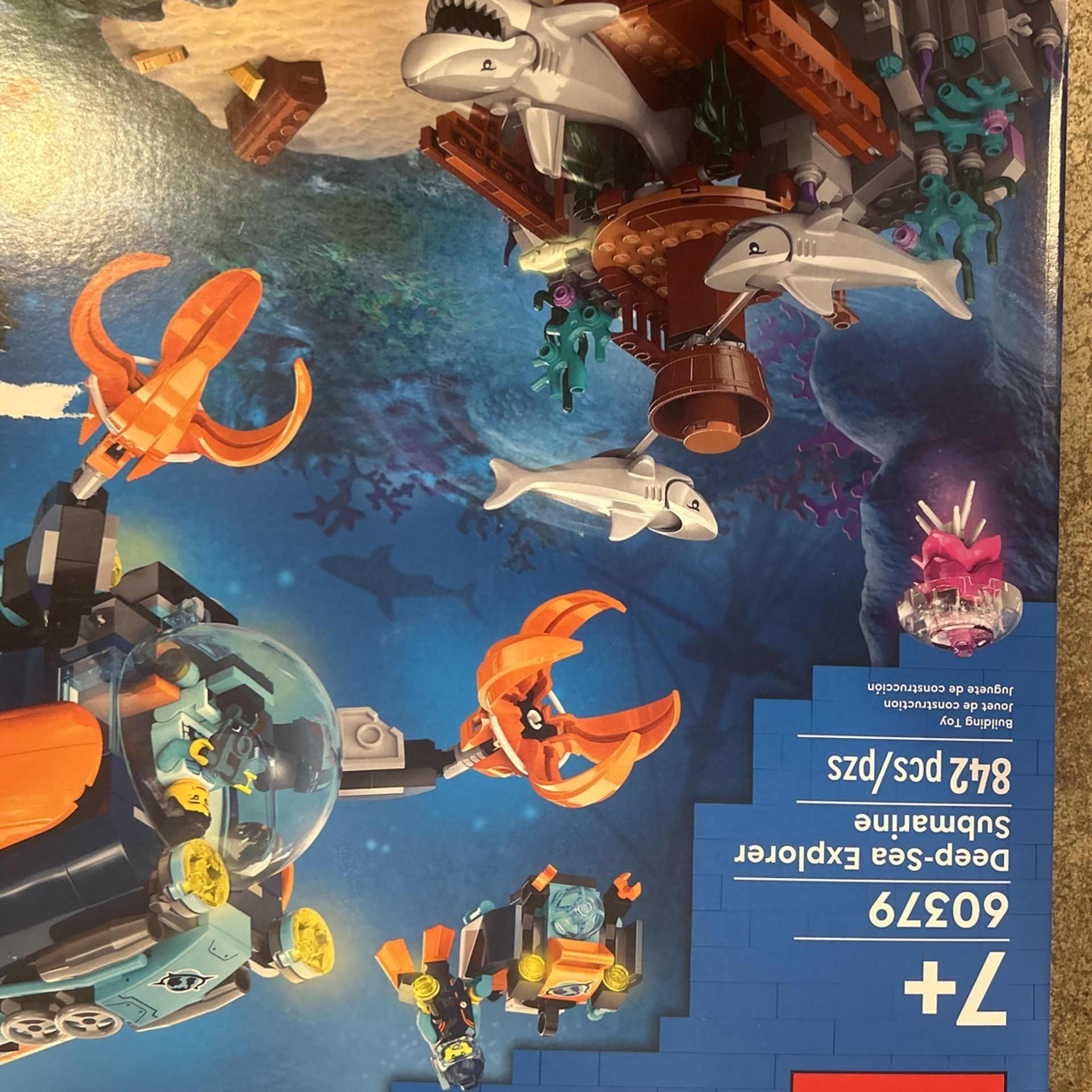 60379 Lego Deep sea Explorer Submarine 842pcs 7+