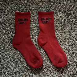 Red Gallery Dept Socks