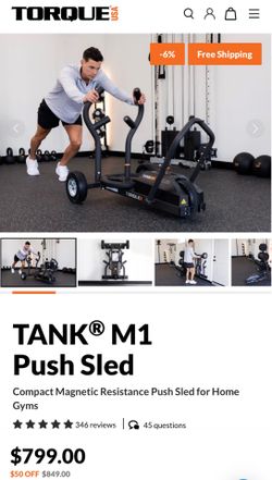 Torque Fitness Tank 1M Sled