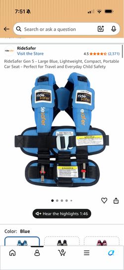 Ride Safer travel vest