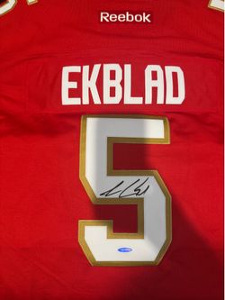 Ekblad Florida panthers signed jersey