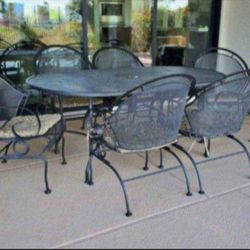 Patio Furniture Iron Heavy 