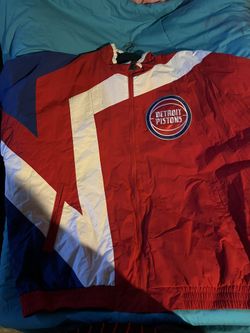 Early 2000s Detroit Pistons Starter Jacket 2x