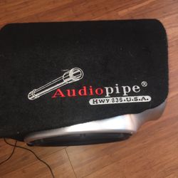 12 Inches Audio Pipe  Power Subwoofer 🔊 
