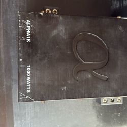 1000 Watts Alpha Sonic Amplifier Class D 1omm