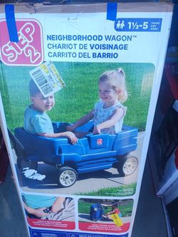 STEP 2 NEIGHBORDHOOD WAGON FOR 2 children