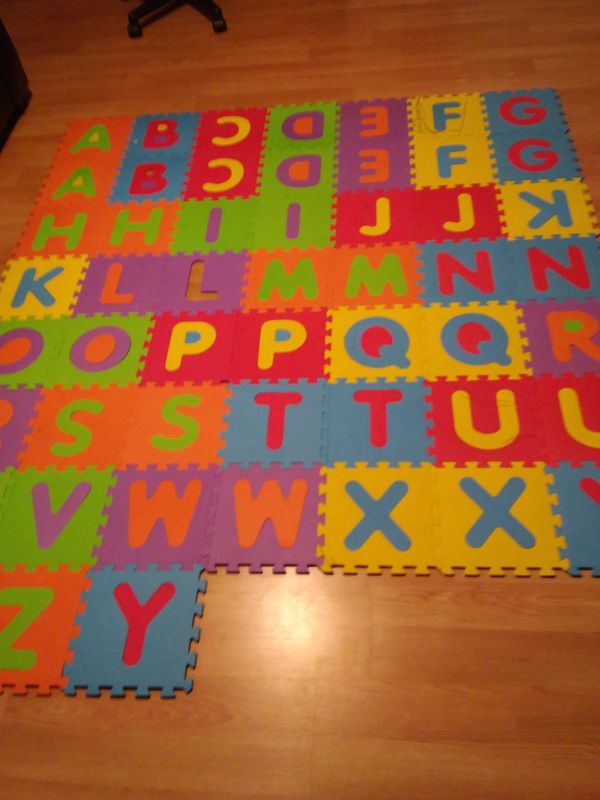 Foam Abc Puzzle Mat 2 Mats 52 Pieces For Sale In Lawrence Ma