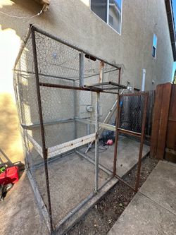 Cage 4ft x H 6 ft big metal strong structure