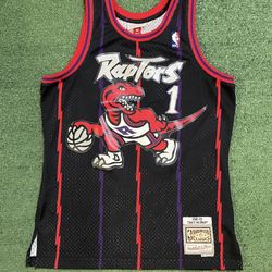 Tracy McGrady #1 Mitchell & Ness Toronto Raptors jersey