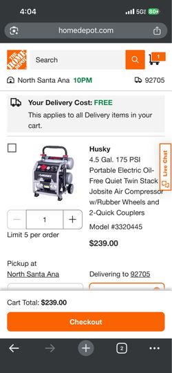 Husky Air Compressor