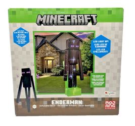 Minecraft Enderman Inflatable 8.5ft Party Decor Christmas 