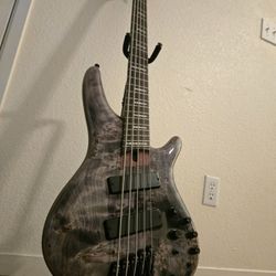 (2) Ibanez 5 String Bass