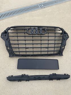 Front grill cover for 2016 Audi A3