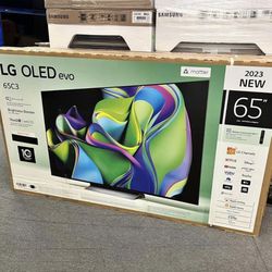 LG 65” OLED C3 4K Smart Tv 120 Hertz