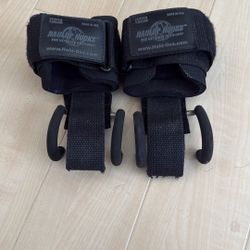 Haulin Hooks Weightlifting Hooks and Strap
