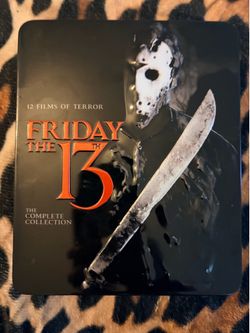 FRIDAY THE 13TH, THE COMPLETE COLLECTION BLU RAY TIN SET