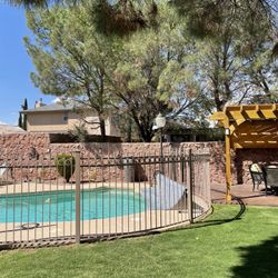 Iron Fence For Pool And Garden