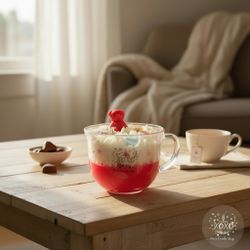 Strawberry Shortcake Conversation Heart Candle