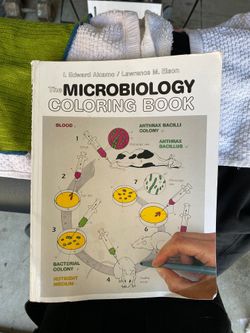 Microbiology coloring book