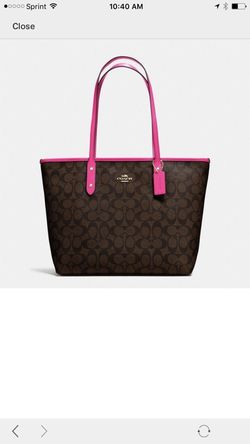 Coach purse new in package