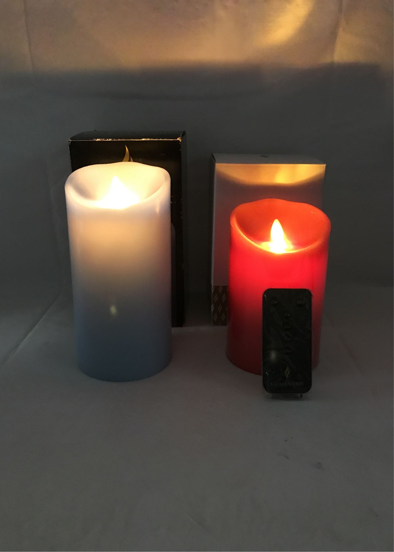 Luminara Fireless Flameless Candles Set (2)