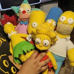 Simpsons Plushies