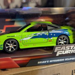 Jada Fast & Furious BRIAN 'S MITSUBISHI ECLIPSE