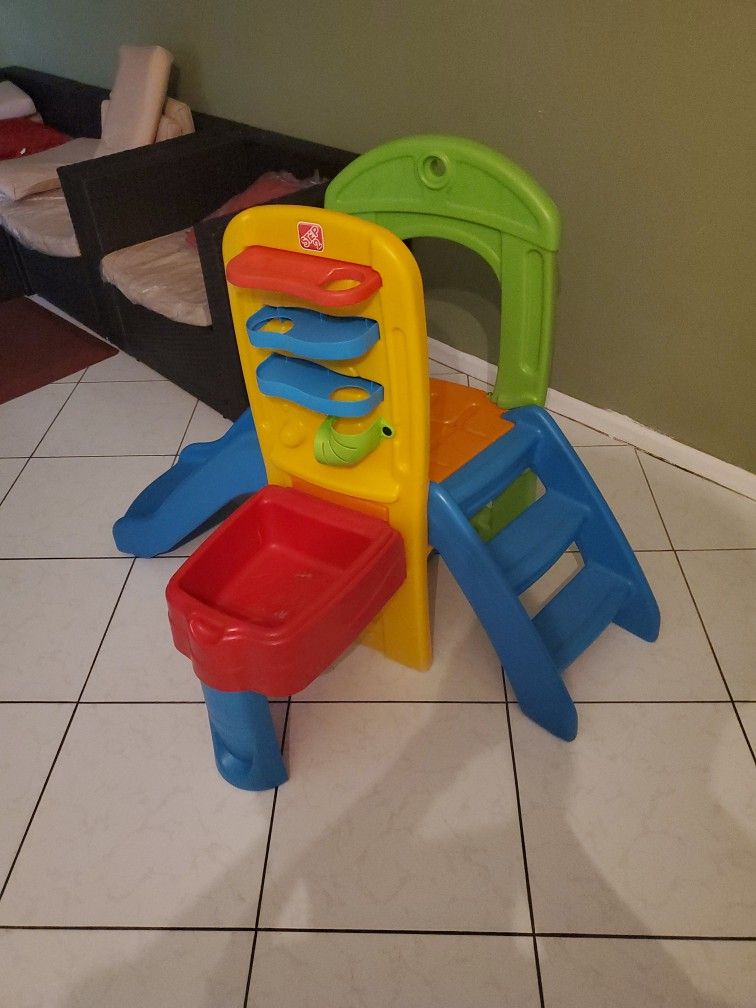 Step2 Play Ball Fun Climber Playground Blue For Toddlers