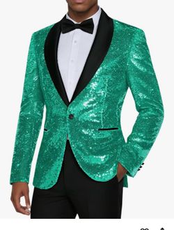 Mens Sequin Tuxedo medium
