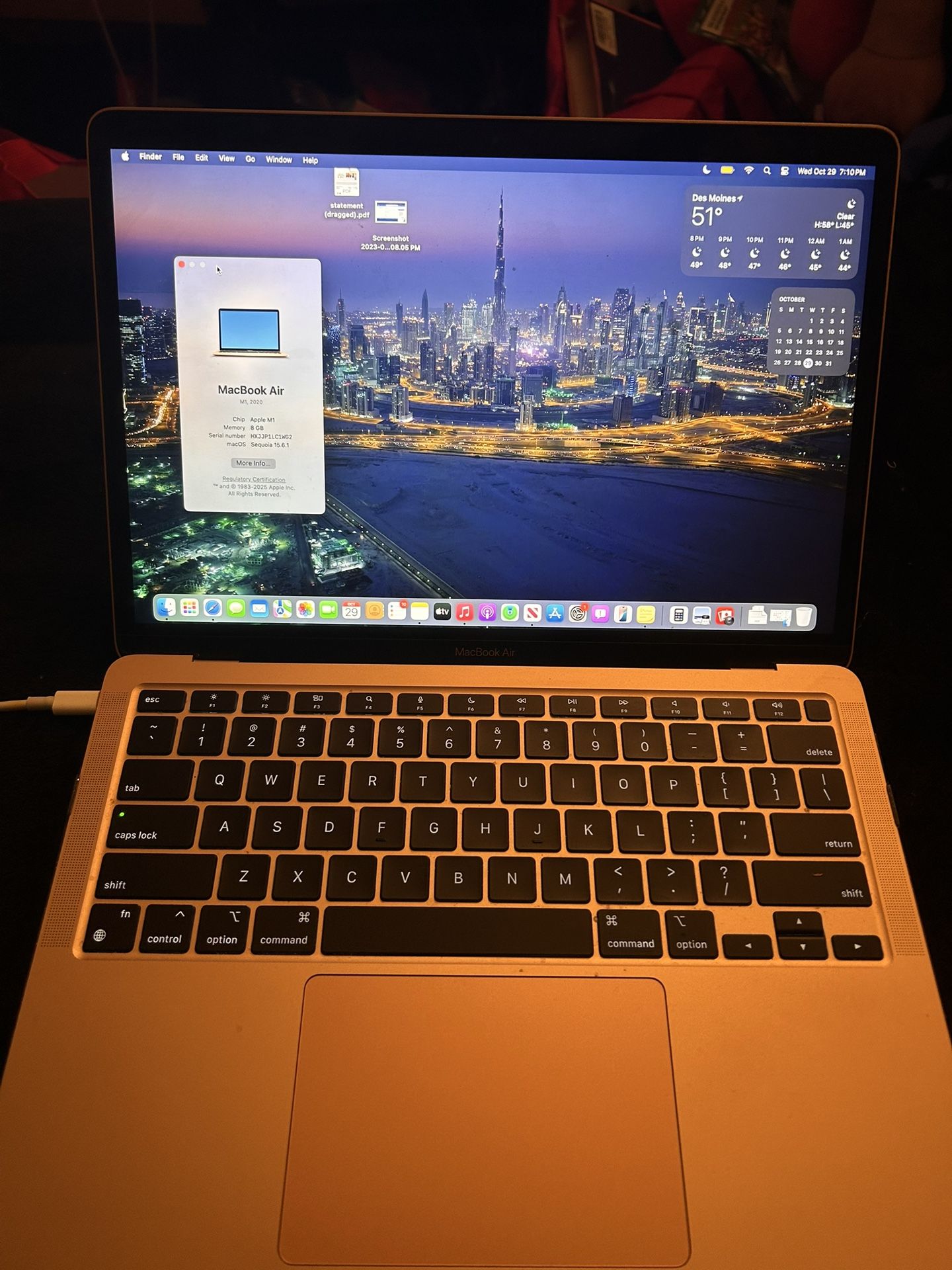 MacBook Air 13.3” 2020 M1