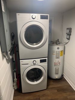 LG washer and dryer
