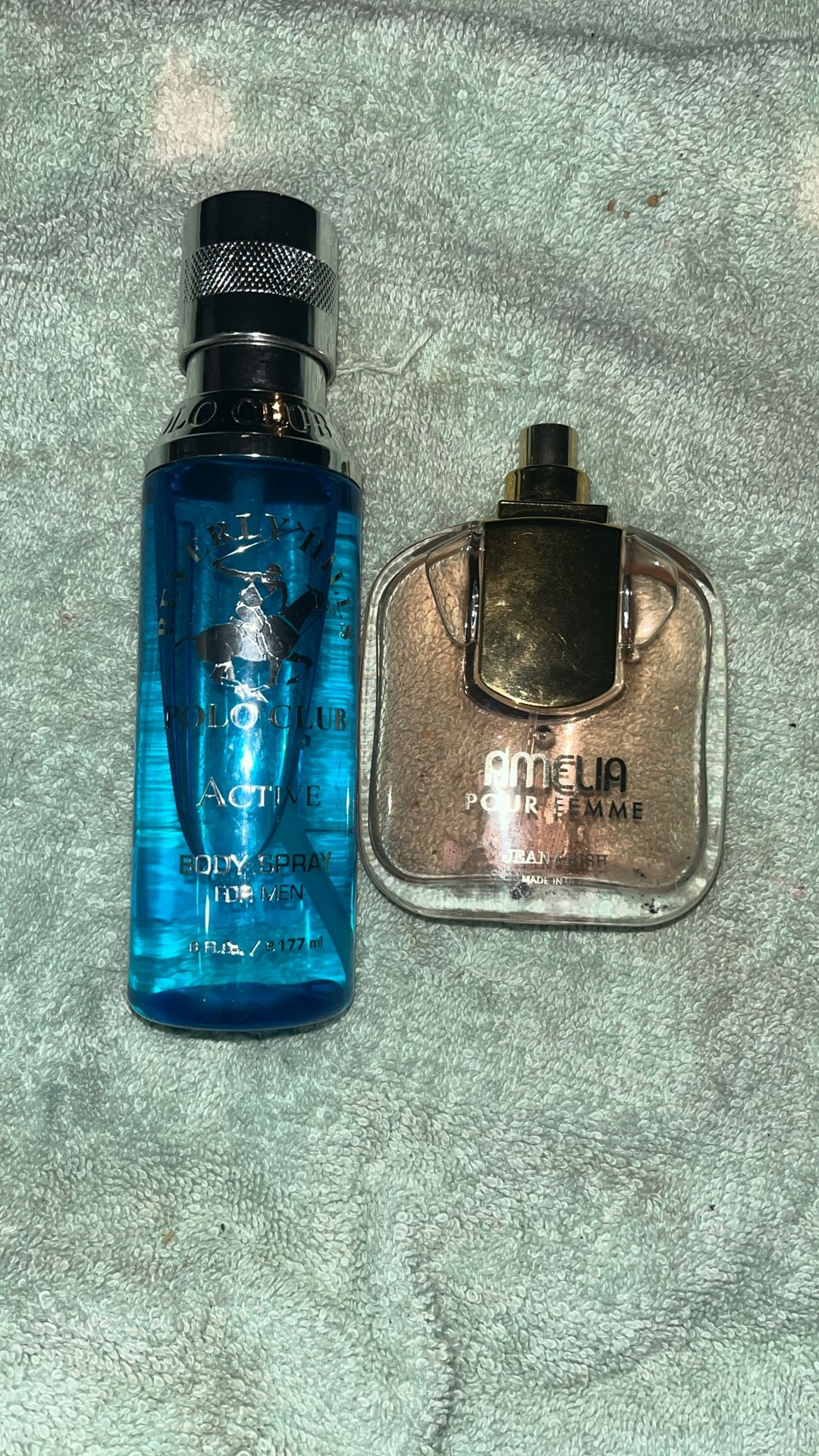 Polo Club Body Spray For Men & Amelia Pour Femme Perfume