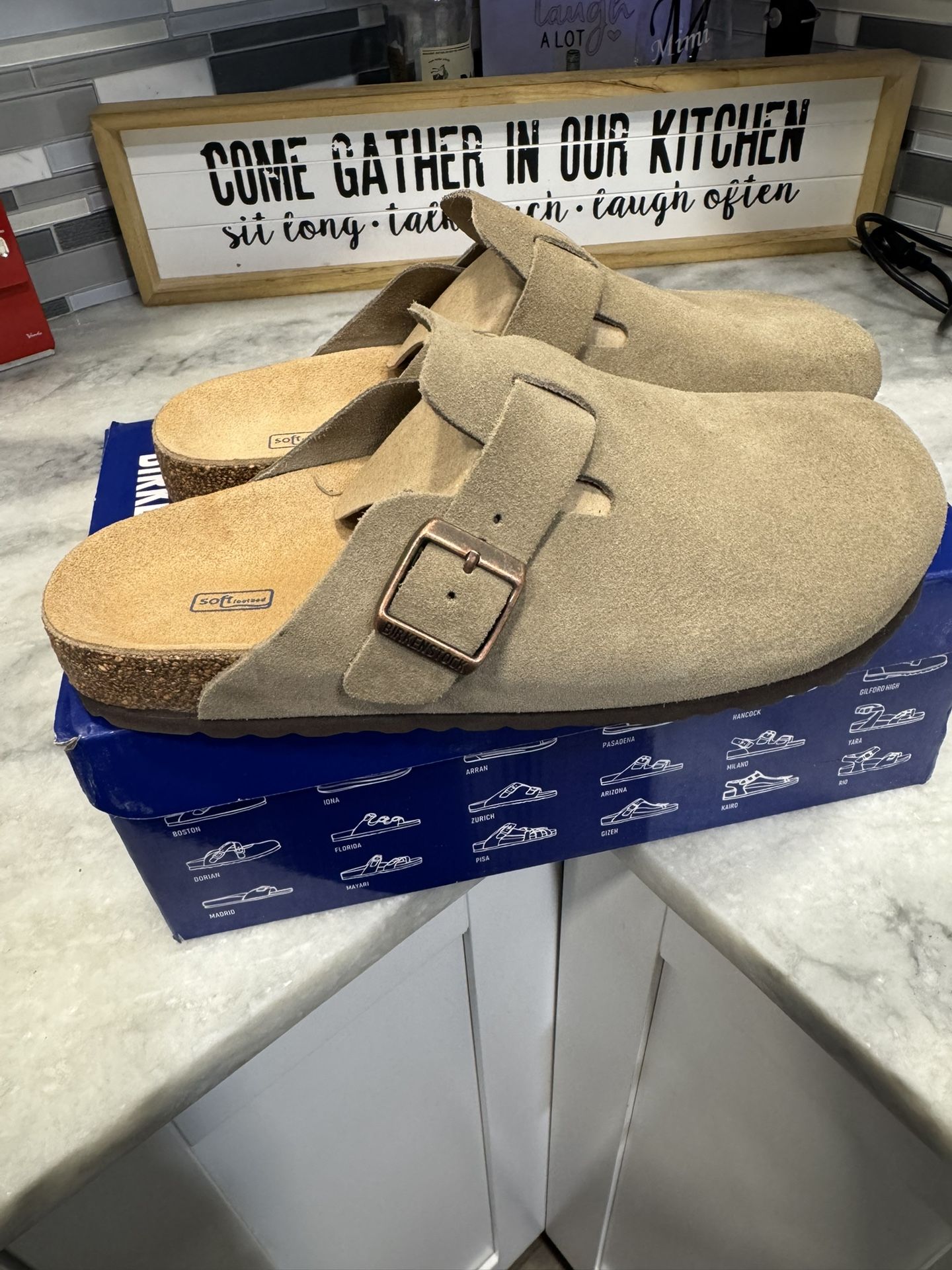 New Birkenstocks 