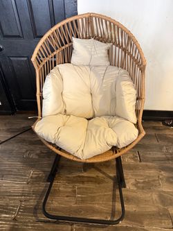 Egg rocking chair