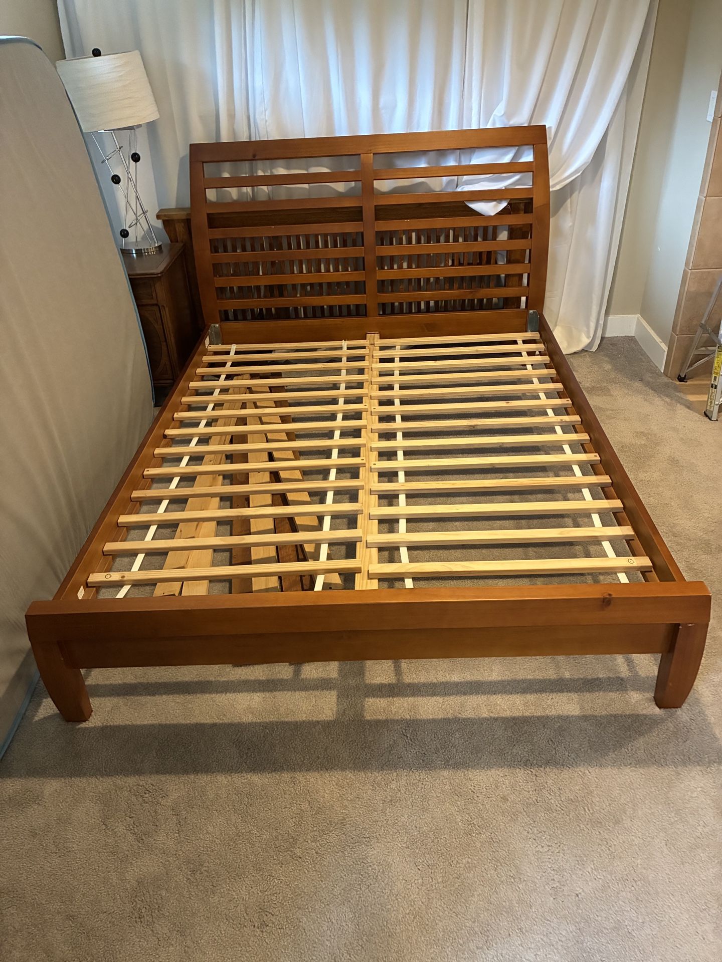 Queen Hardwood Bed Frame