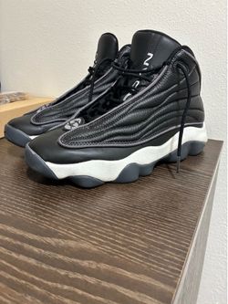Jordan Pro Strong Black White