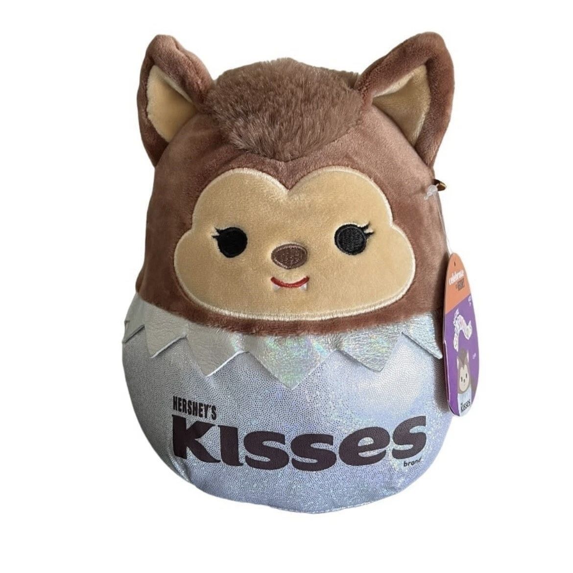Squishmallows Lyca Werewolf 8in Hersheys Kisses Plush Halloween Stuffed Animal