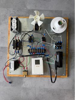Air Conditioner Electrical Training Model (HVAC Educational Unit)