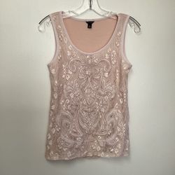 Women’s ANN TAYLOR Nylon/polyester tank top…size-XS