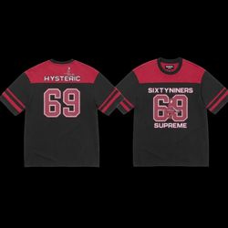 Supreme hysteric glamour football top