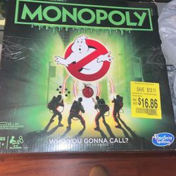 Ghostbusters monopoly