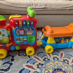 Learning Train - Toddler Ride With Alphabet