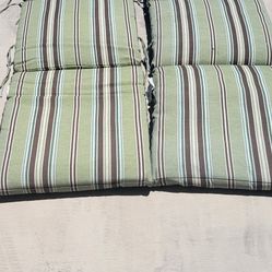 2 Pool Bed/ Patio Lounger Cushions