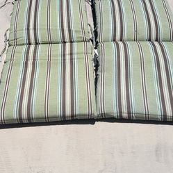 2 Pool Bed/ Patio Lounger Cushions