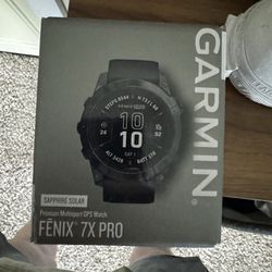 Garmin Fenix 7X Pro Unisex Sapphire Solar GPS Smartwatch