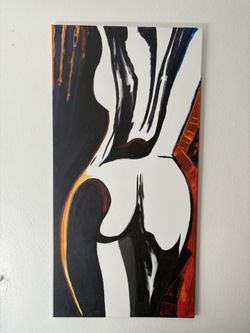 Beautiful Woman . 24” x 48” Kikasso Collection