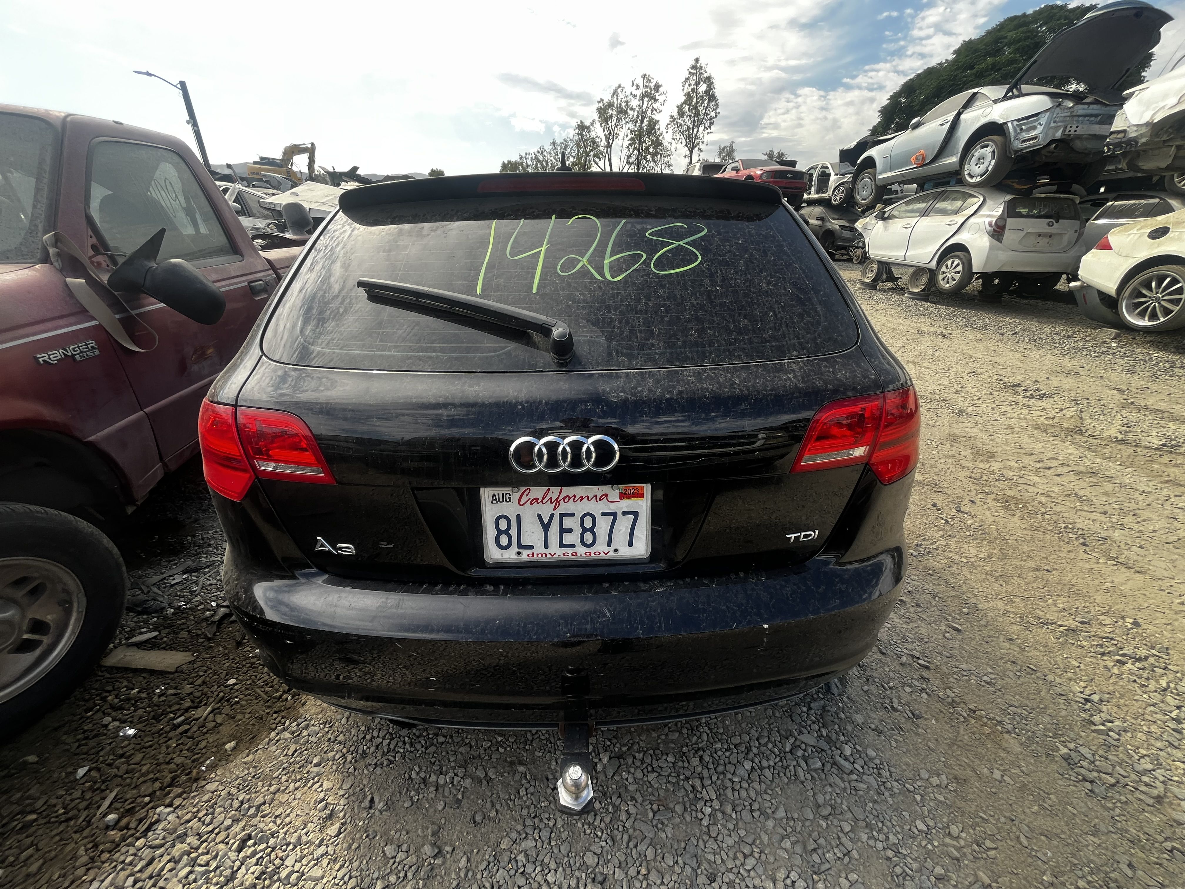 Parts for AUDI A3 FWD DSL 4D HATCHBACK PREMIUM PLUS 2L 2011 - Stock #14268