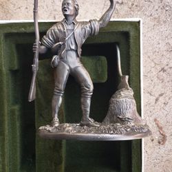 Franklin Mint Pewter. "The First Citizen".