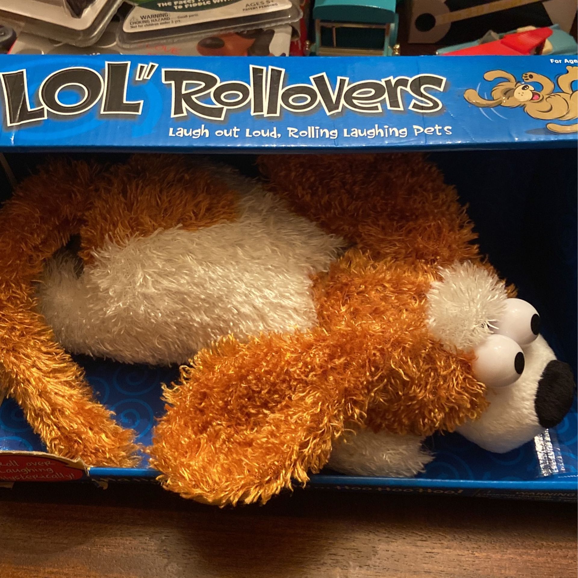 Vintage NIB LOL Rollover Plush