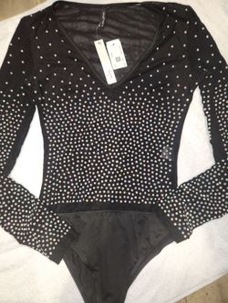 Ombre Sparkle Bodysuit